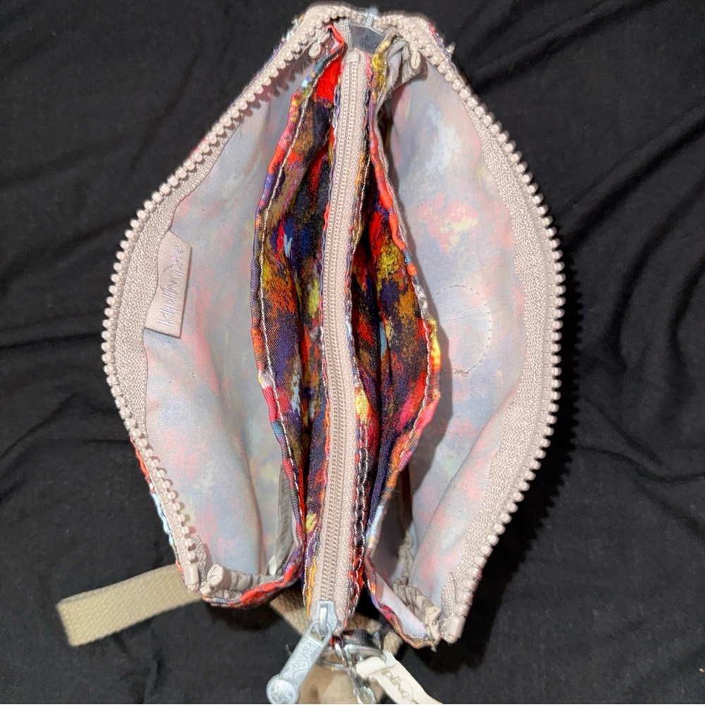 Kipling Multicolor Abstract Wristlet - image 6